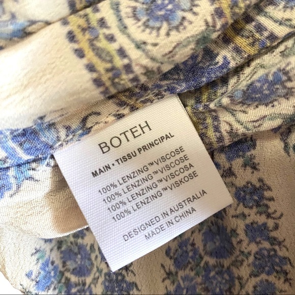 BOTEH Lazuli shirred halterneck jumpsuit romper size 1 - Picture 10 of 14